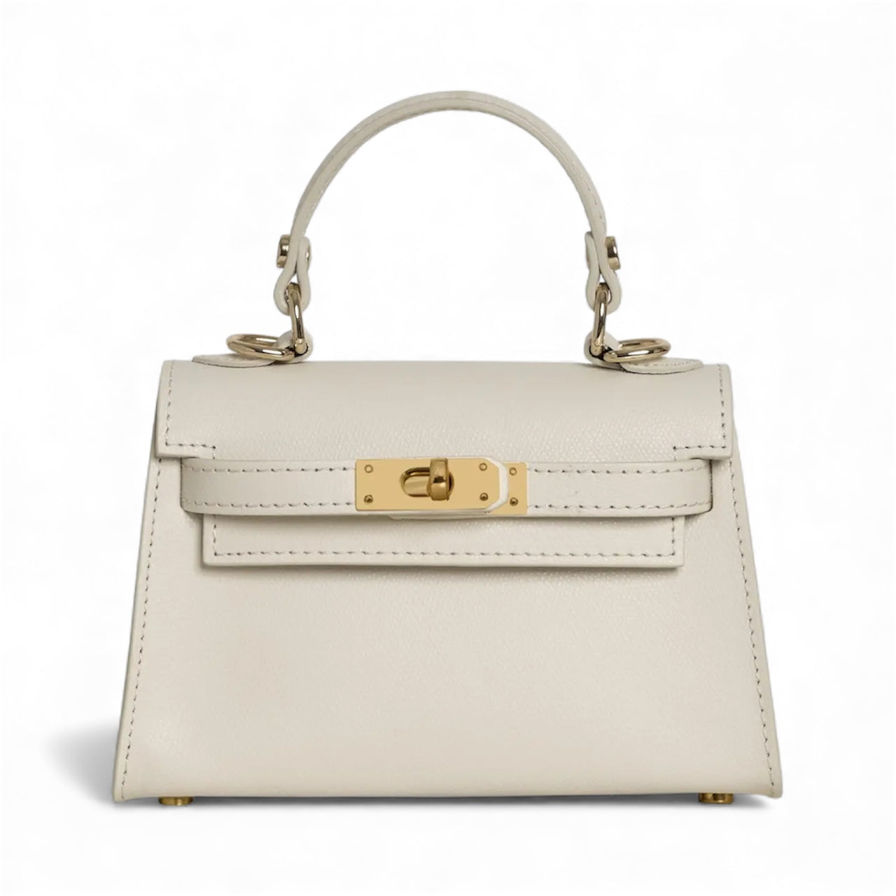 Victoria Bag in Beige Epson Leather