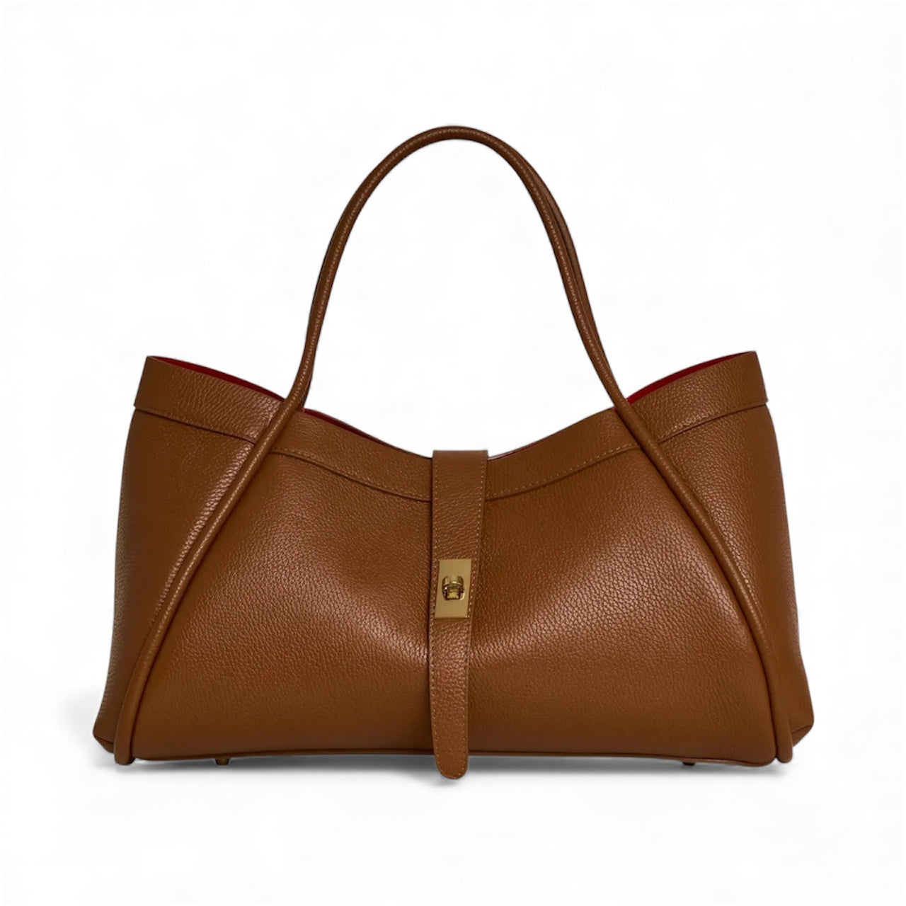 Mayfair Bag in Tan Togo Leather